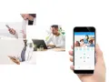WIFI IP камера въртящ се електронен бебефон с HD изображение и двупосочно аудио, снимка 3