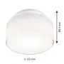 Бял LED плафон Paulmann 71081 Maro, 6,8 W, 430 lm, 3000 K, IP44, снимка 7