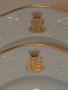 Две порцеланови чинии с монограм   6/4, снимка 4