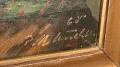 Стара картина, 1968г– масло, платно, подписана., снимка 2