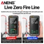 Смарт Мултиметър ANENG 683 Pro Сензорен Дисплей и Откриване на Кабели, снимка 2