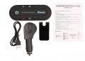 Универсален Безжичен Bluetooth високоговорител за кола хендсфри Handsfree Car Kit Телефон в колата в, снимка 7