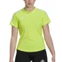 Дамска тениска ADIDAS Hilo Volleyball Jersey Tee Yellow, снимка 4