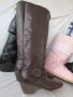 тексаски хард високи ботуши  LAVORAZIONE ARTIGIANA® Boots original,100% висококачествена кожа, 40-41, снимка 8