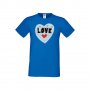Мъжка тениска Свети Валентин Love 4, снимка 2