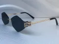 Топ модел дамски слънчеви очила miu, снимка 14