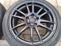 Лети джанти 18ки 5х112 Alutec + зимни гуми 235/45/18 Nexen, снимка 7
