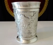 Чаша от калай,халба 300 мл.,стари телефони,конник,Дюрер. , снимка 1