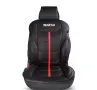 Комфортна подложка за седалка Sparco с червен дизайн, снимка 2