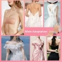 Нова Лента за повдигане на бюст за рокли без гръб и презрамки + 2 покривала за зърна, снимка 2