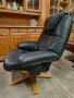 Relax кресло от естествена кожа , снимка 3