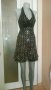 Луксозна черна рокля, на сребристи точки👗🌹 XS,S, S/M👗🌹арт.593, снимка 3