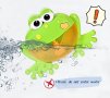 Нова Детска машина за балончета баня деца играчка музика пяна жаба, снимка 6