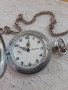 Стар джобен часовник Мълния - глухар - Минт, снимка 2