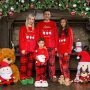 Коледни дрехи за Семейство, Gnome Family Pajama