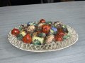 Декоративна порцеланова чиния с плодове. №4630, снимка 2