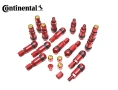 Метални вентили за алуминиеви джанти Continental,Тъмно сиви, Сребристи,Червени,Сини,Жълти - 891344, снимка 3