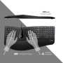 Ергономична клавиатура Perixx PERIDUO-505 с вертикална мишка – Split Keyboard + Vertical Mouse, снимка 2