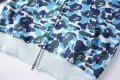 Суитчър Bape Military Blue A Bathing Ape Camouflage Син Hoodie Jacket Унисекс Размер M - L Суичър, снимка 9