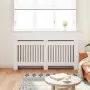 vidaXL Параван за радиатор бял, инженерно дърво, 172 см, снимка 3