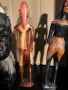 Африкански фигури - статуетки - дърво, снимка 5