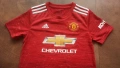 Adidas MANCHESTER UNITED Kids Football T-Shirt Размер 11-12 г/ 152 см детска футболна тениска 33-67, снимка 3