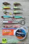 Комплект воблера силикони ZipBaits Savage Gear Reins 40Евро всичко , снимка 1