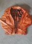 чисто ново кожено яке естествена кожа дамско, снимка 2