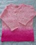Пуловерче в преливащо розово на марката Пинк размер S