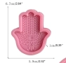 силиконов молд (форма) във формата на ръката Хамса, снимка 4
