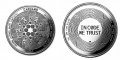 Кардано монета / Cardano Coin ( ADA ) - In code we trust - Silver, снимка 1