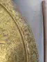 Много голям стар месингов поднос/тава/синия, снимка 6