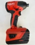 Hilti SiD 4-A22 - Безчетков акумулаторен импакт драйв 2x22V 5.2Ah , снимка 5