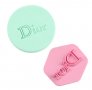 d&g dg dior 4 бр. печати печат форма форми лого емблема диор за украса фондан торта резци 3д с релеф, снимка 5