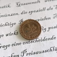 Монета - Германия - 1 пфениг | 1950г.; серия J, снимка 2 - Нумизматика и бонистика - 29164800
