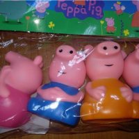 Пепа Пиг,фигурки за торта или игра,гумени,със звук, снимка 2 - Играчки за стая - 39925561