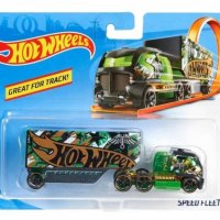 Камион Hot Wheels Speed / Mattel, снимка 1 - Коли, камиони, мотори, писти - 37731556