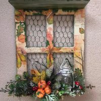 Декоративен прозорец-Любима есен!, снимка 1 - Декорация за дома - 42698931