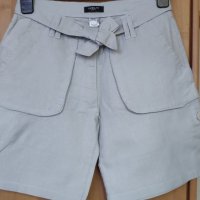 Нови къси панталонки от лен XS 34 размер, снимка 12 - Къси панталони и бермуди - 37369996