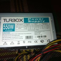 Продавам компютърно захранване TURBOX 550W., снимка 1 - Захранвания и кутии - 40761199