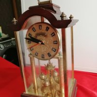 Стар Немски Настолен Часовник, снимка 3 - Антикварни и старинни предмети - 42834156