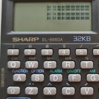 Sharp EL-6660A електронен бележник, снимка 3 - Друга електроника - 36582376