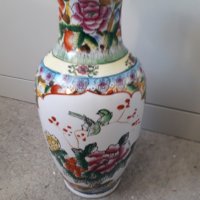 Китайска порцеланова ваза, снимка 2 - Вази - 31278955