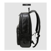 Мъжка чанта STELS SQ90, Екологична кожа, 43×12.5×30см, Черен, снимка 5 - Раници - 44321904