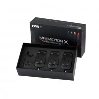 Сигнализатори Fox Mini Micron X 3 rod set, снимка 1 - Такъми - 31016125