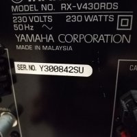 A/V RECEIVER YAMAHA RX - V430RDS с дистанционно , снимка 9 - Ресийвъри, усилватели, смесителни пултове - 40430628
