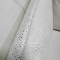 Бял кожен диван четворка, снимка 7 - Дивани и мека мебел - 39954967
