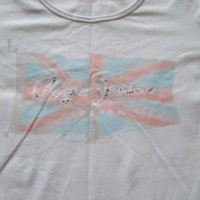 Дамска/юношеска тениска Пепе Джинс, снимка 1 - Тениски - 29170964