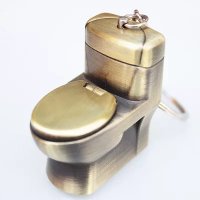 Запалка - тоалетна, газова, метална, ключодържател , снимка 4 - Запалки - 31806912