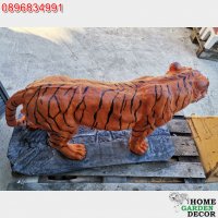 Бетонна статуя на тигър в реален размер, снимка 8 - Градински мебели, декорация  - 39085408